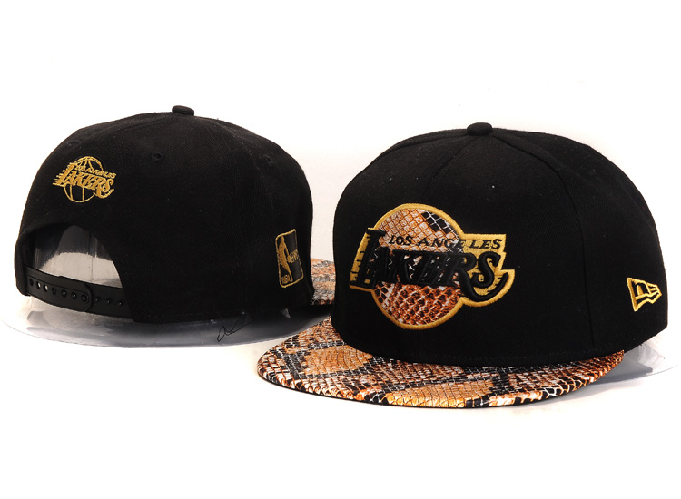 NBA Los Angeles Lakers NE Snapback Hat #110